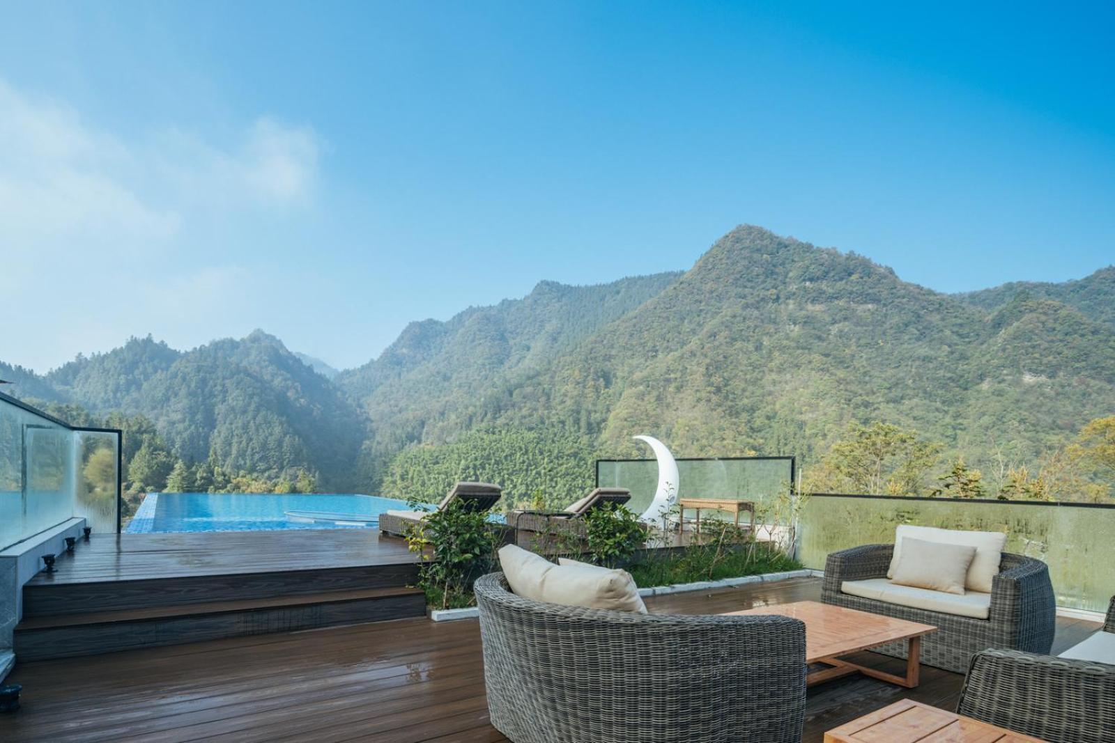 Hilltop House Resort Zhangjiajie Esterno foto
