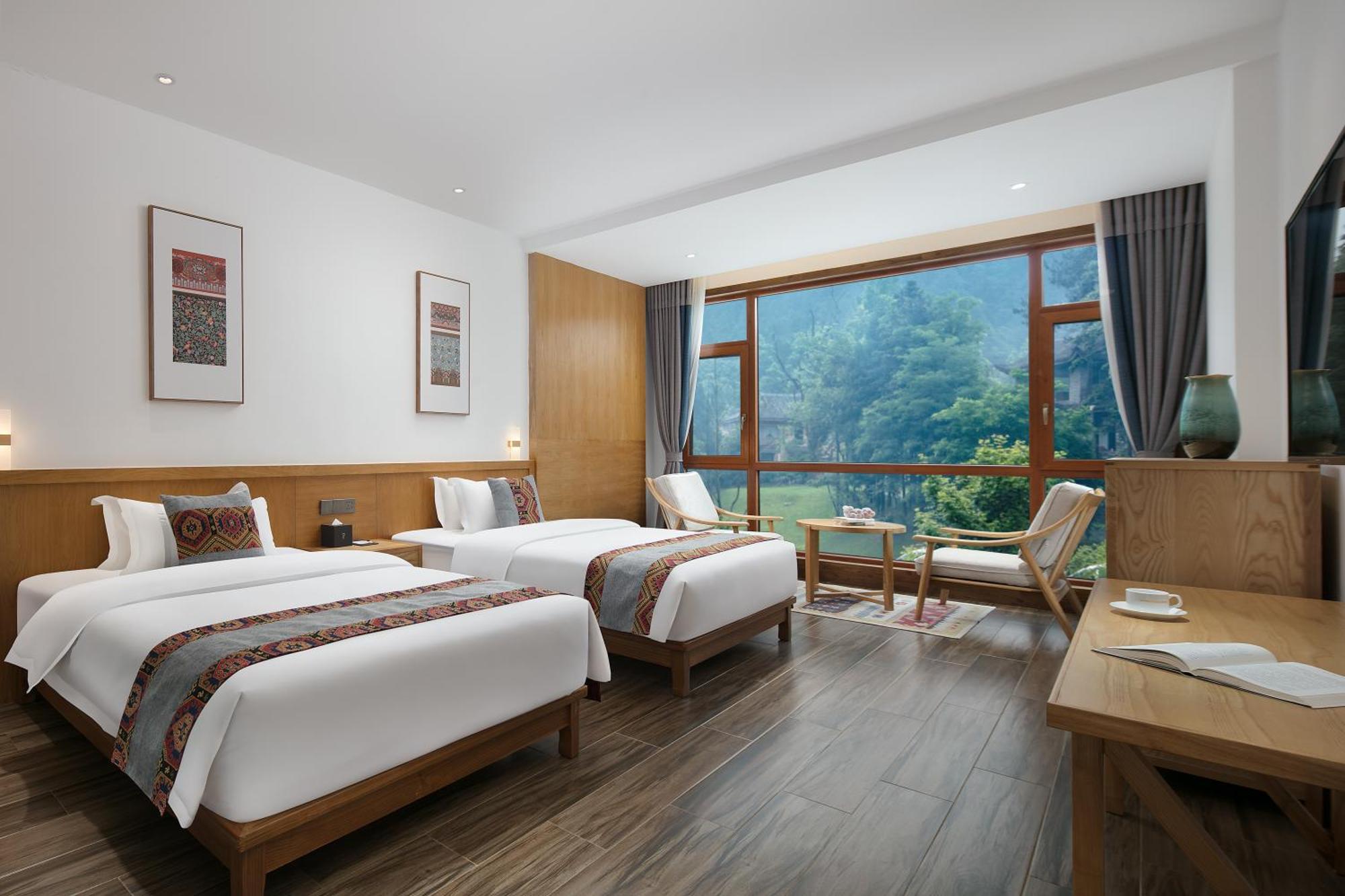 Hilltop House Resort Zhangjiajie Esterno foto